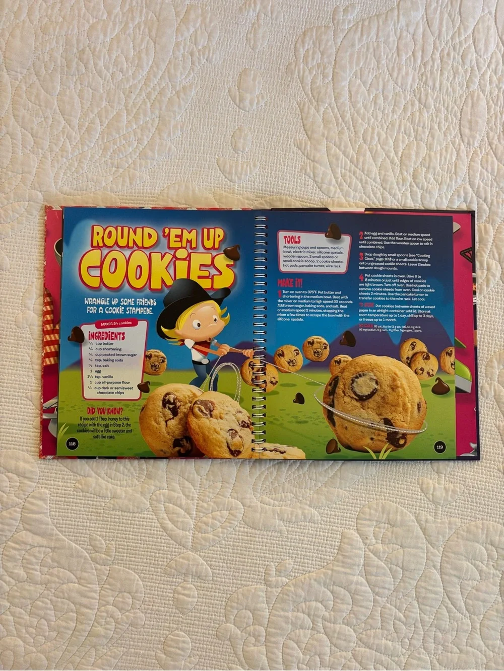 Better Homes And Gardens Junior Cook Book - Red, Yellow, Blue, Green